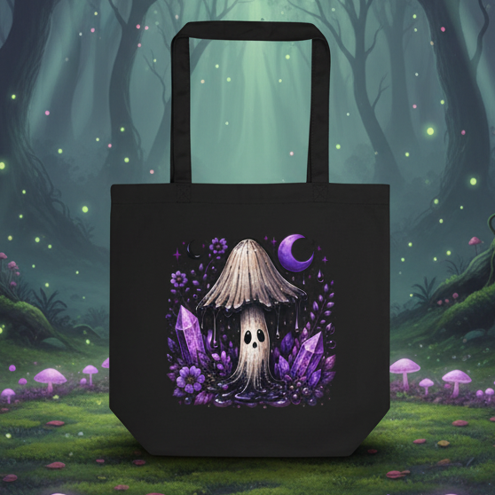 Mushroom B Eco Tote Bag