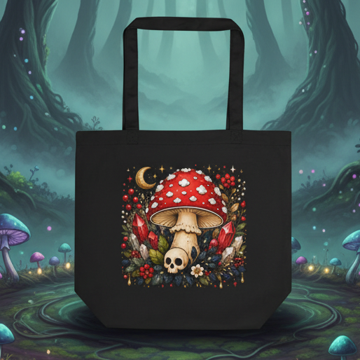 Mushroom C Eco Tote Bag