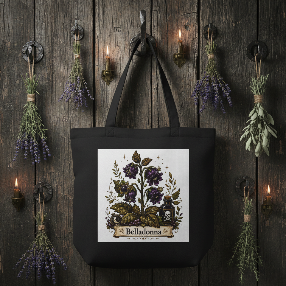 Botanical Belladonna Eco Tote Bag
