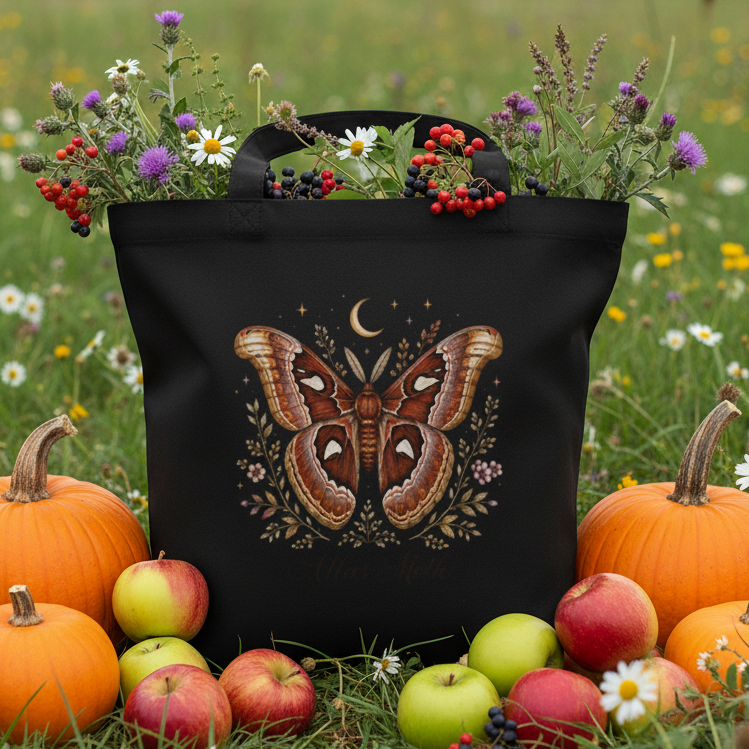 Atlas Moth Eco Tote Bag