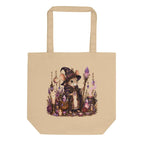 Mouse Witch with Staff Cottagecore Eco Tote Bag – Thorn & Thimble