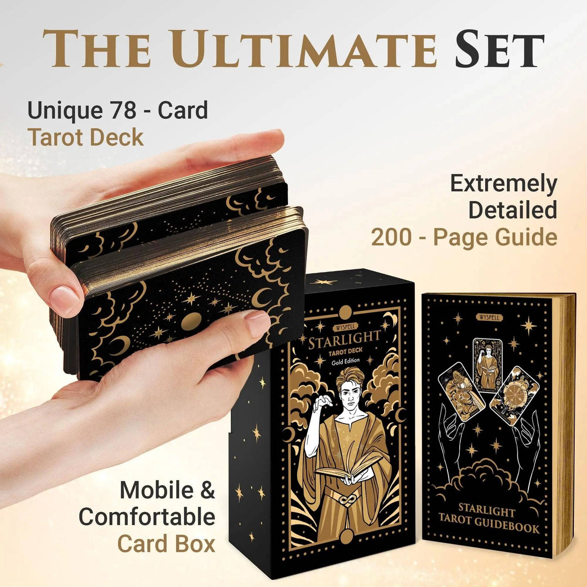 Starlight Gold Tarot – Thorn & Thimble