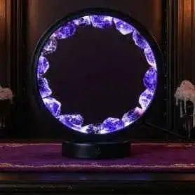 Amethyst Halo Crystal Protection Lamp – Thorn & Thimble