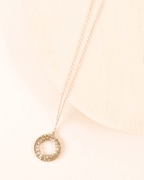 Labradorite Halo Necklace for Layering – Thorn & Thimble