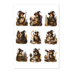 Chicken Witches Cute Cottagecore Sticker Sheet – Thorn & Thimble