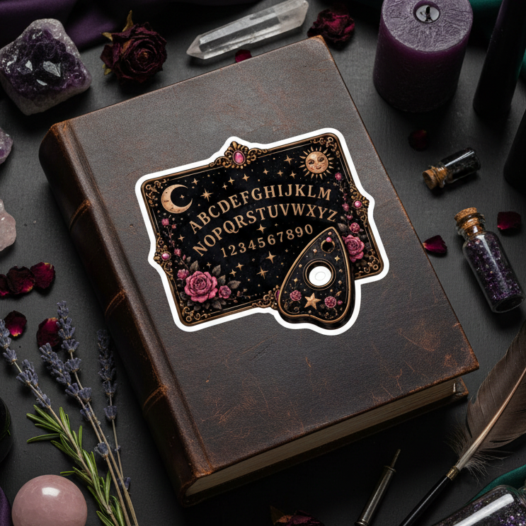 Ouija Board Sticker