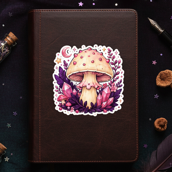 Mushroom A Sticker