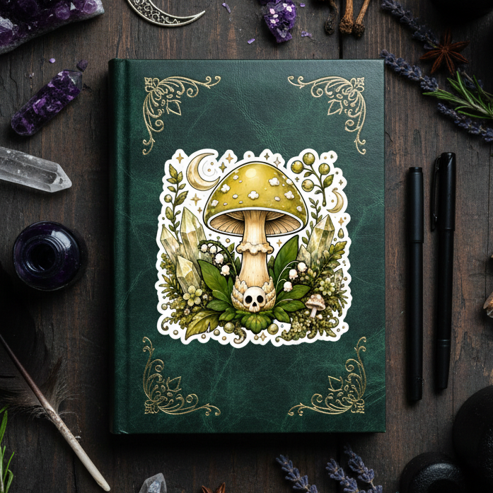 Mushroom F Sticker
