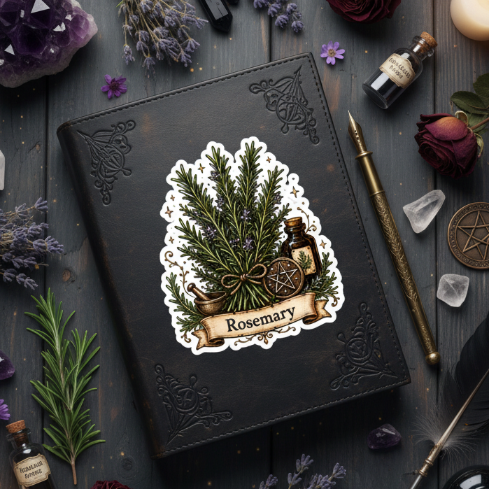 Botanical Rosemary Sticker