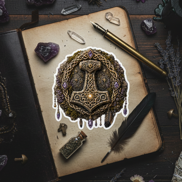 Nordic Hammer Sticker