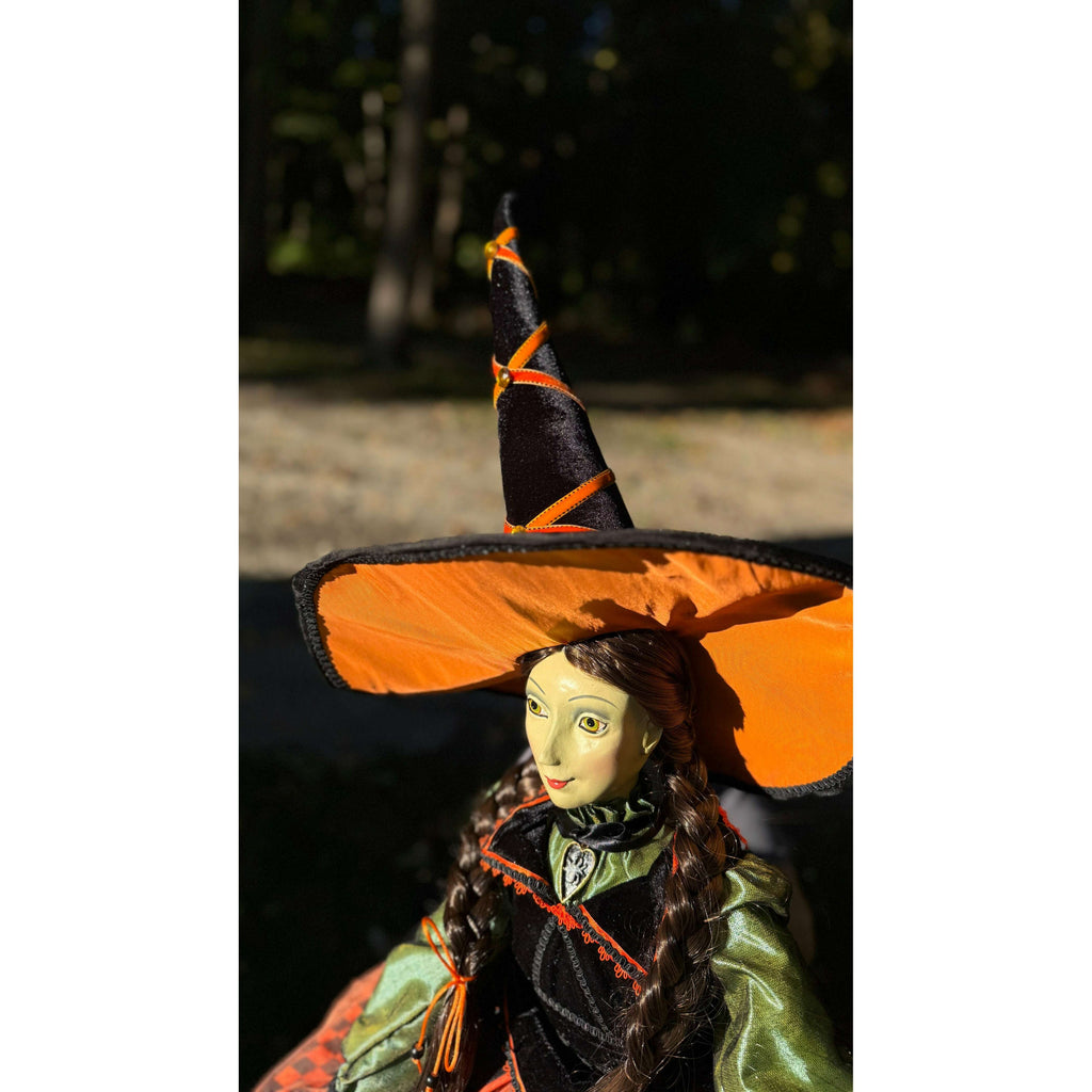 Lucinda Jinx Witch Doll 42" by Katherine's Collection