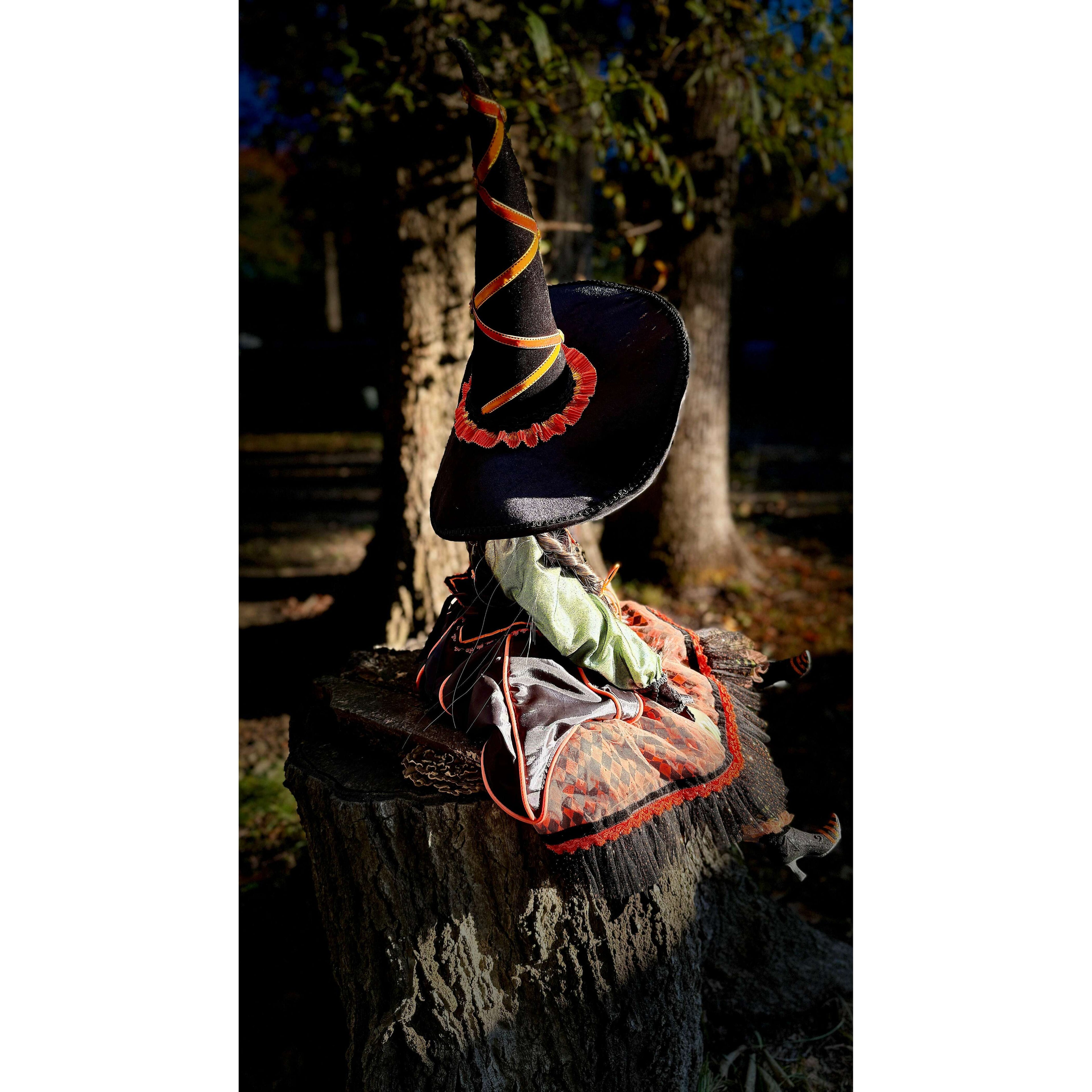 Lucinda Jinx Witch Doll 42" by Katherine's Collection