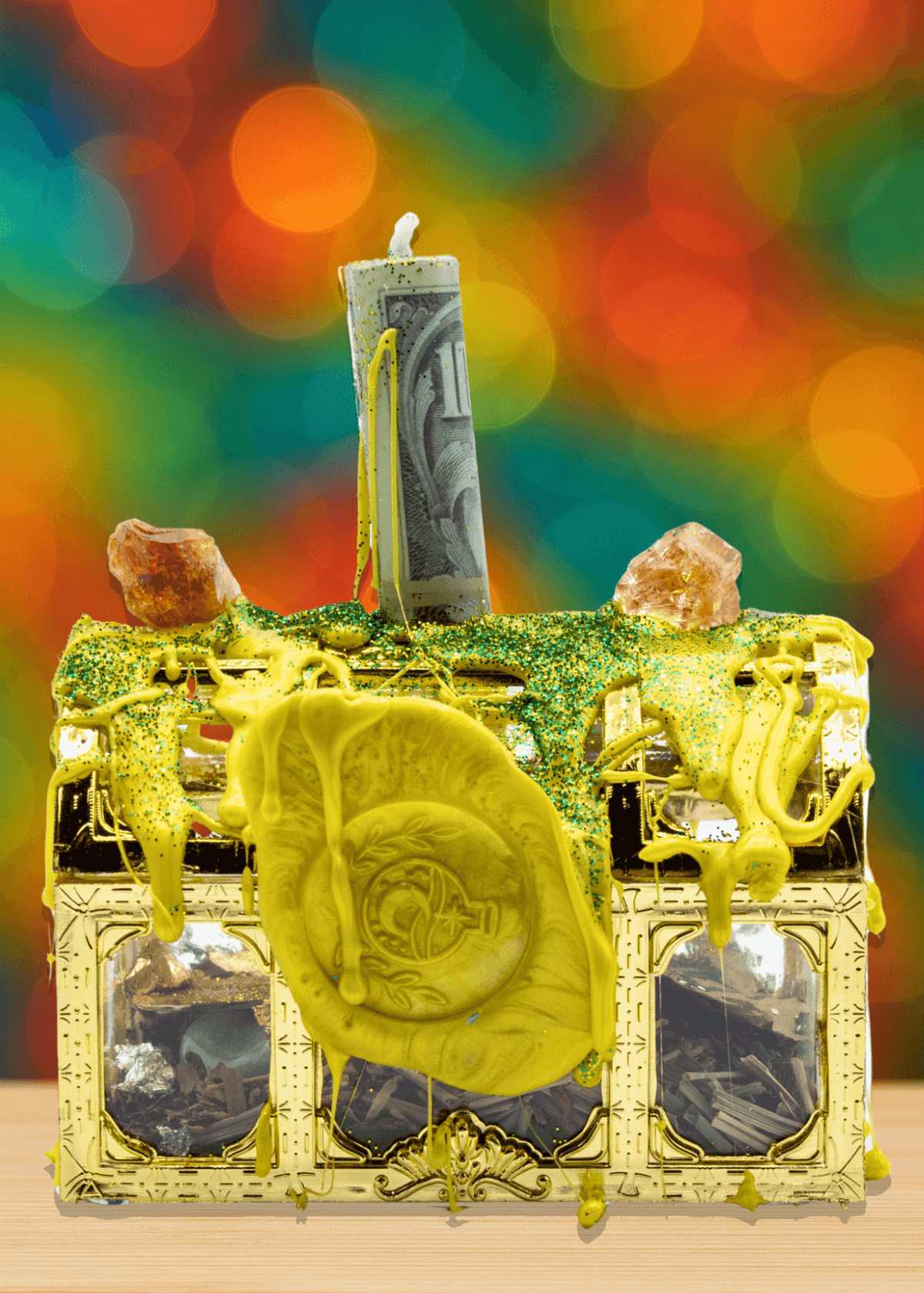 Money to Burn Spell Jar – Thorn & Thimble
