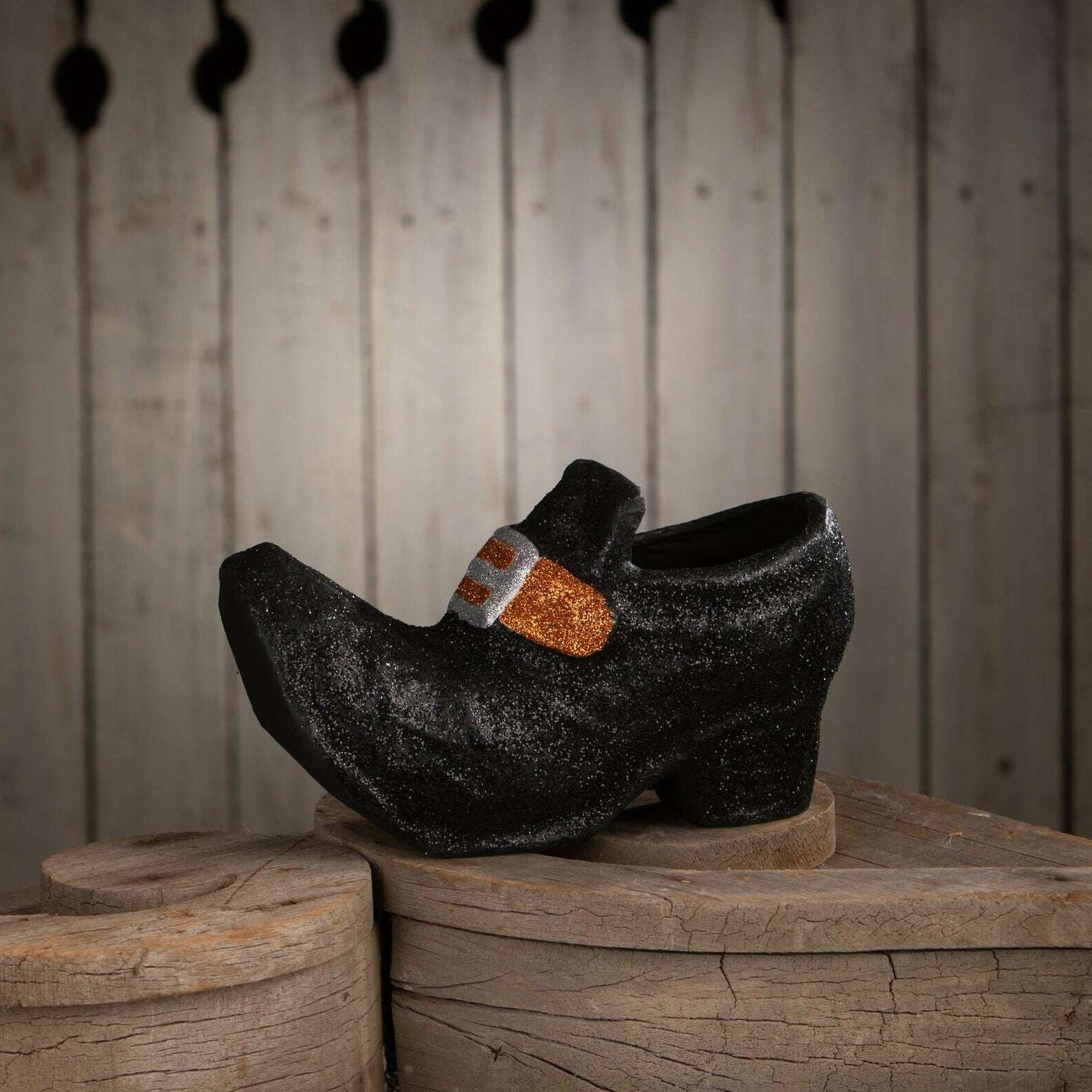 Old Witch's Shoe Paper Mache
