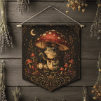Frog Witch Mushroom Pennant Banner – Thorn & Thimble