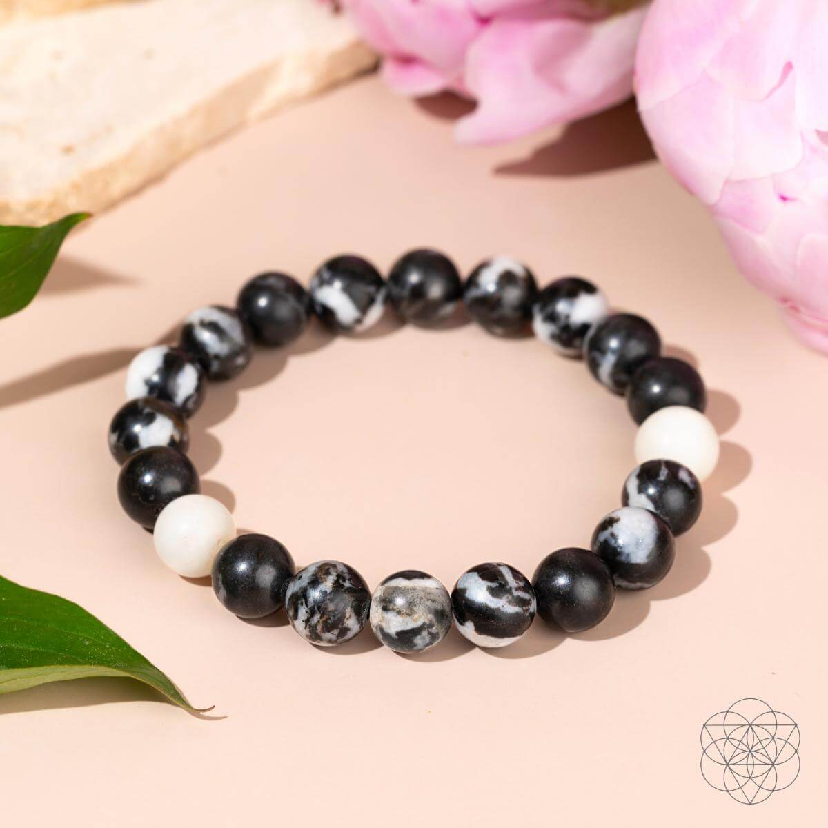 Zebra Jasper Balance Bracelet