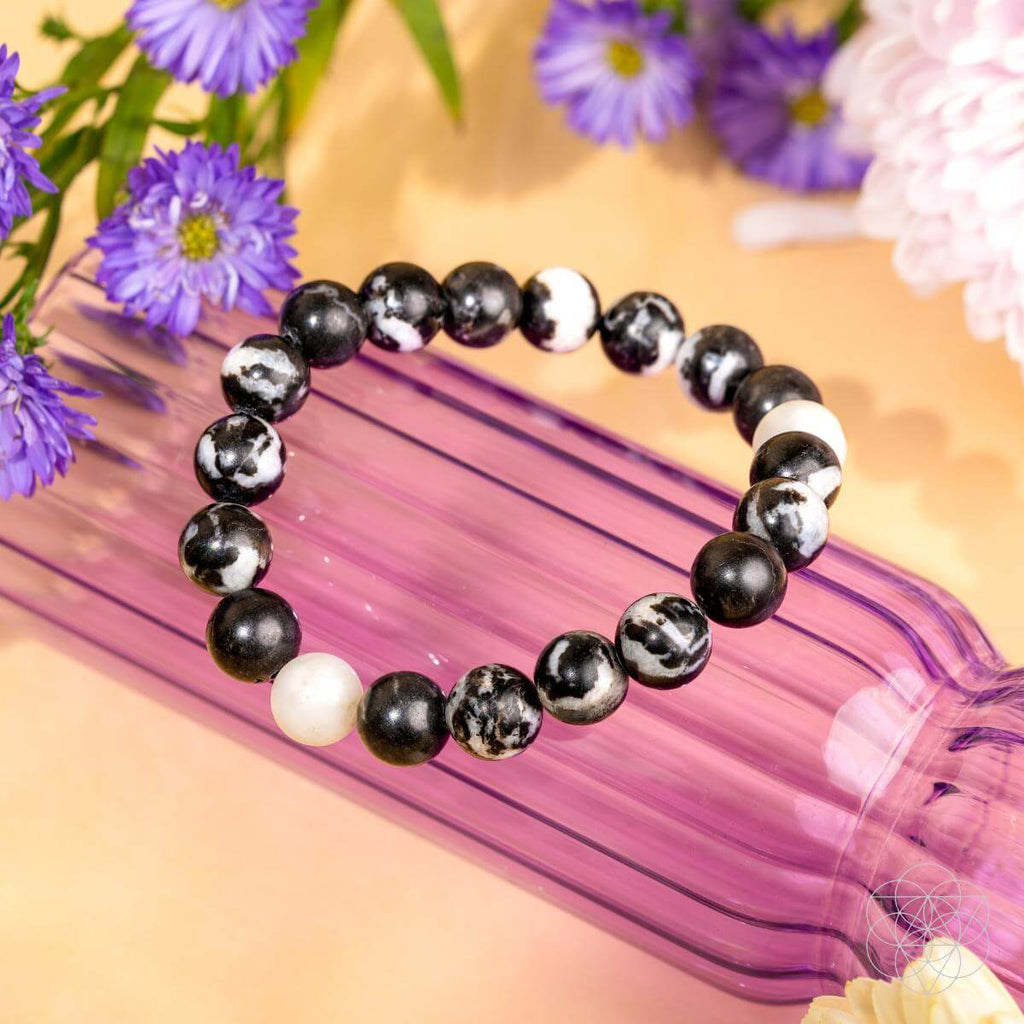 Zebra Jasper Balance Bracelet