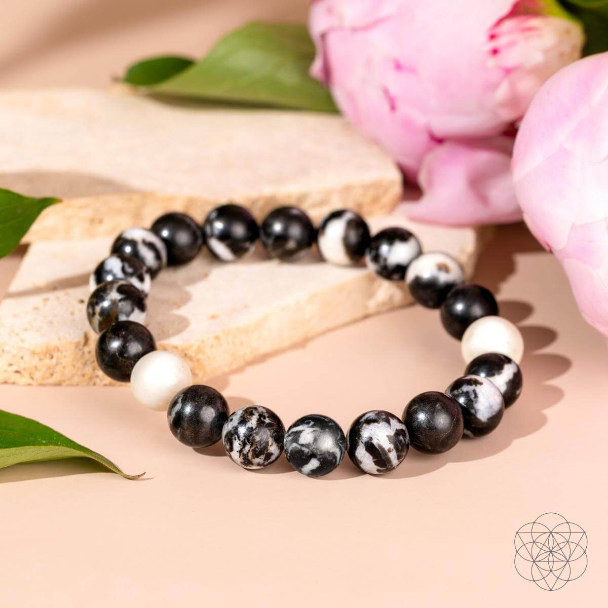 Zebra Jasper Balance Bracelet
