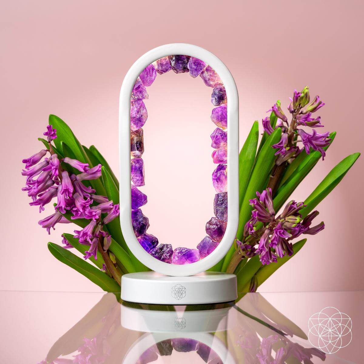 Portal to Peace - Amethyst Crystal Lamp