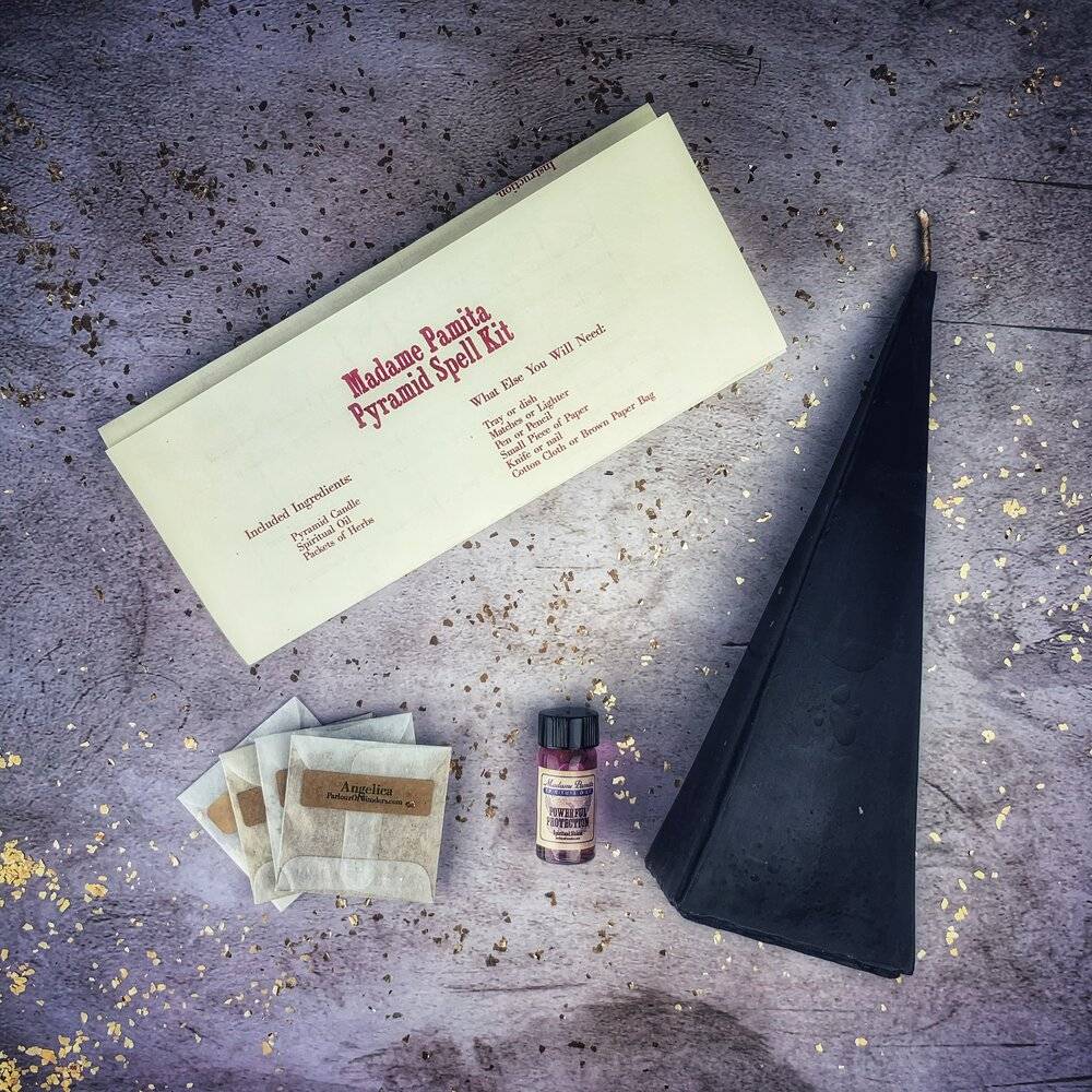Pyramid of Power Candle Spell Kit – Thorn & Thimble