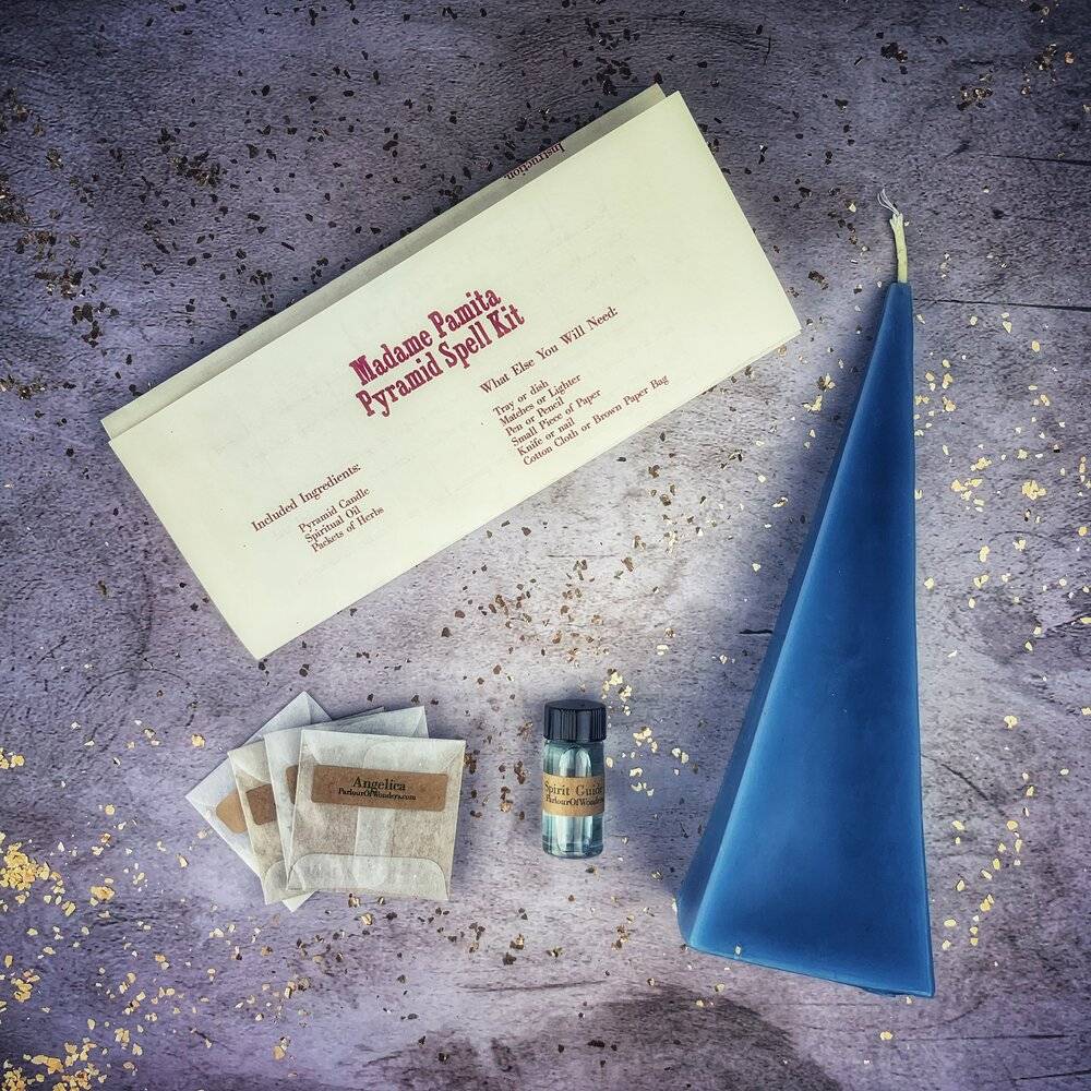 Pyramid of Power Candle Spell Kit – Thorn & Thimble