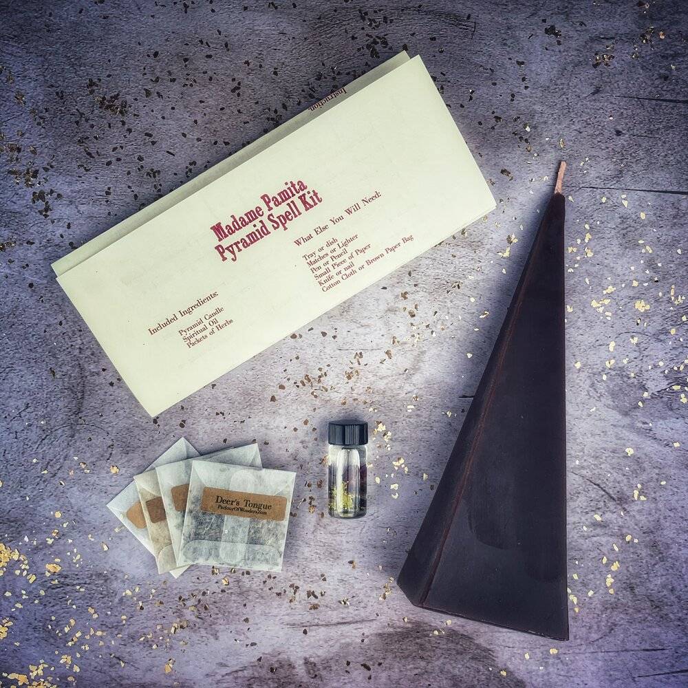 Pyramid of Power Candle Spell Kit – Thorn & Thimble