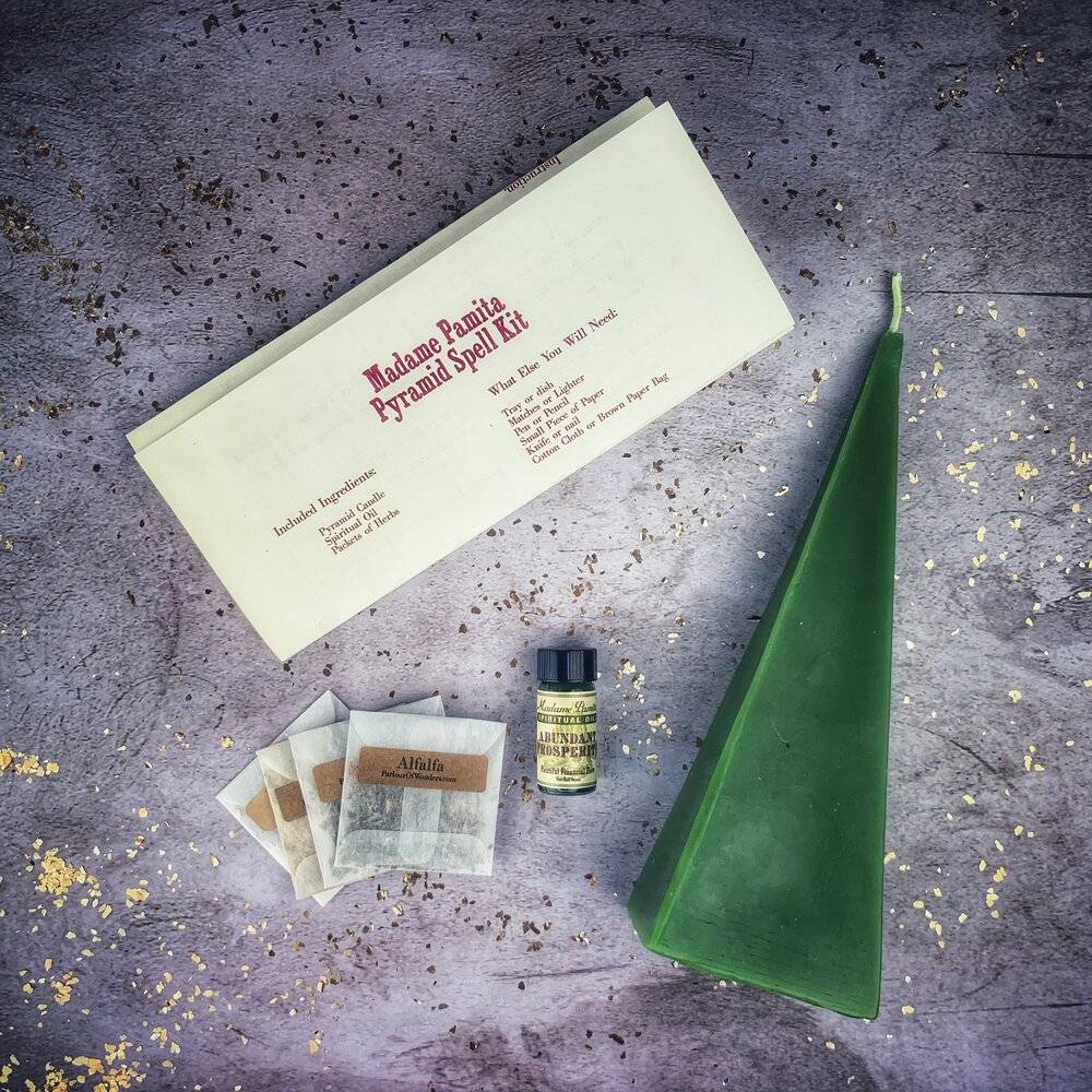 Pyramid of Power Candle Spell Kit – Thorn & Thimble