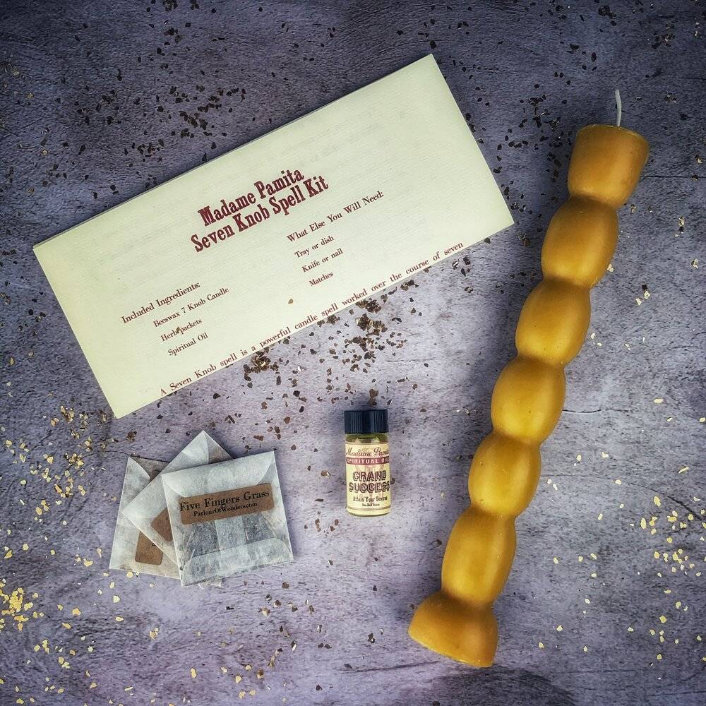 Seven-Knob Candle Spell Kit – Thorn & Thimble