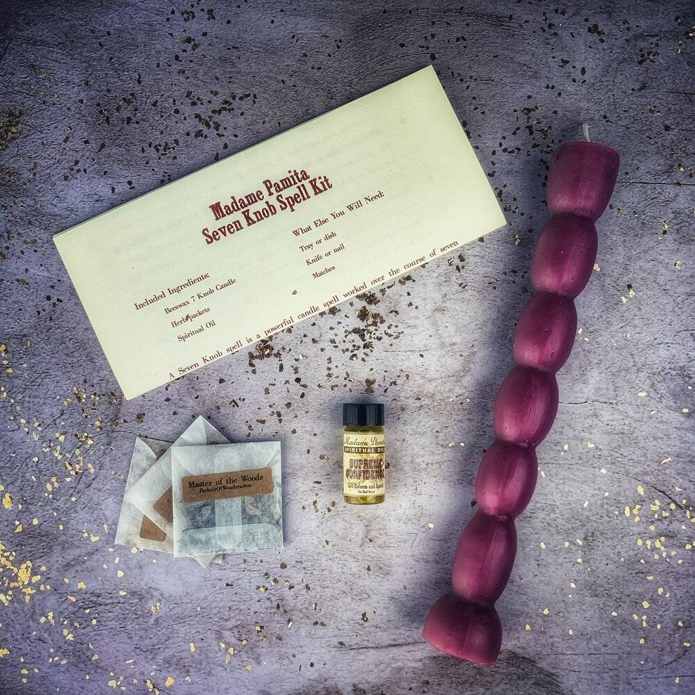 Seven-Knob Candle Spell Kit – Thorn & Thimble