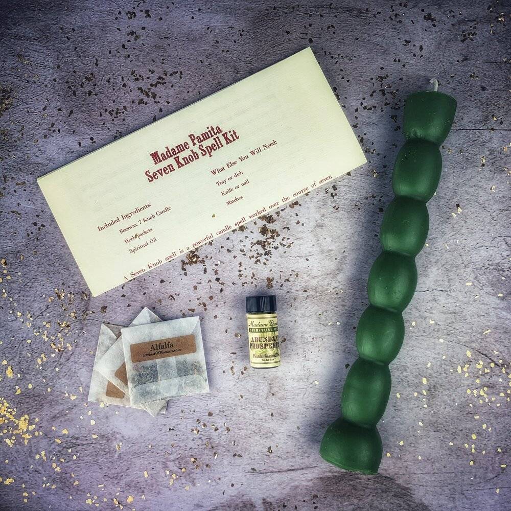 Seven-Knob Candle Spell Kit – Thorn & Thimble