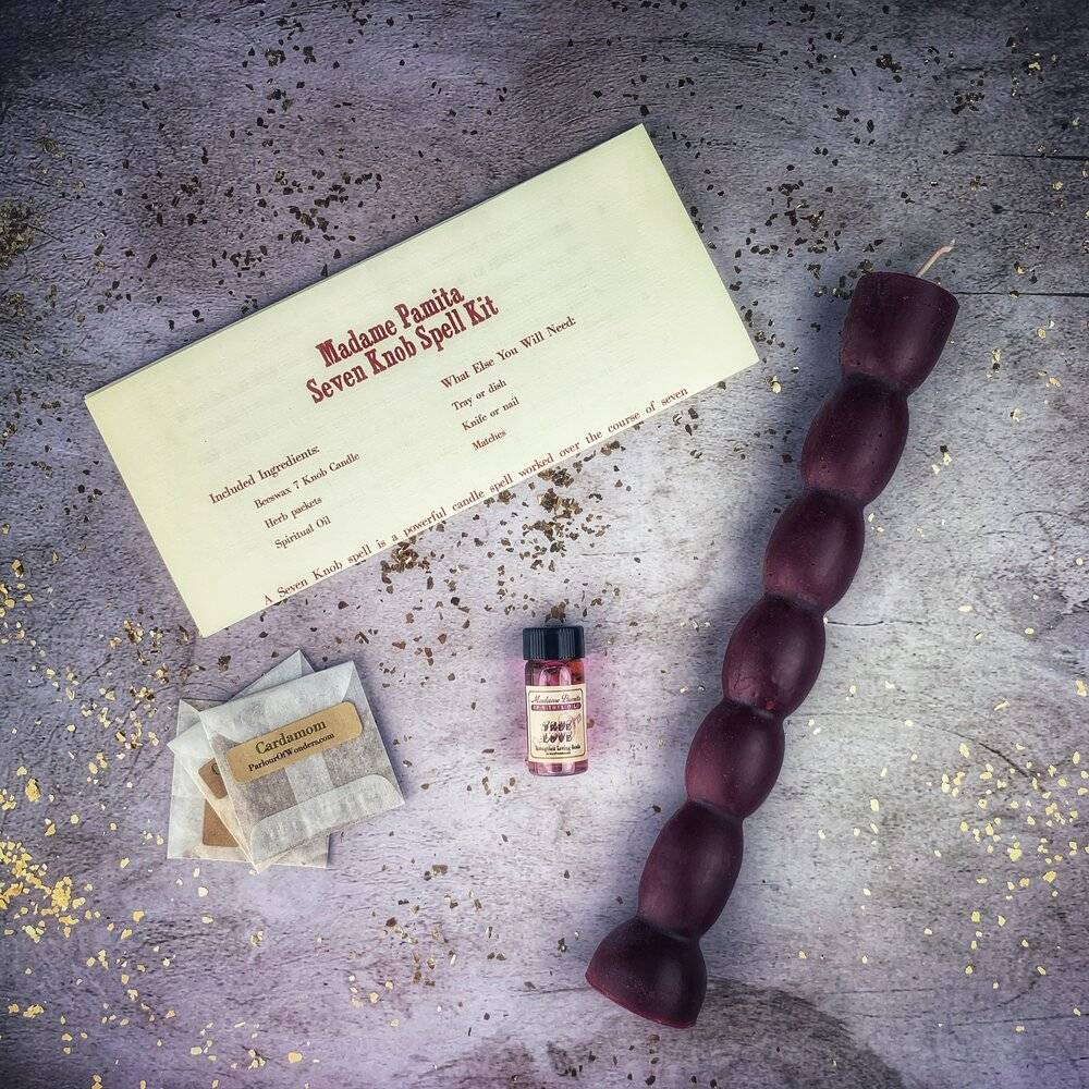 Seven-Knob Candle Spell Kit – Thorn & Thimble