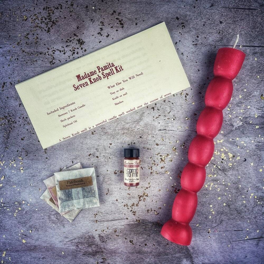 Seven-Knob Candle Spell Kit – Thorn & Thimble