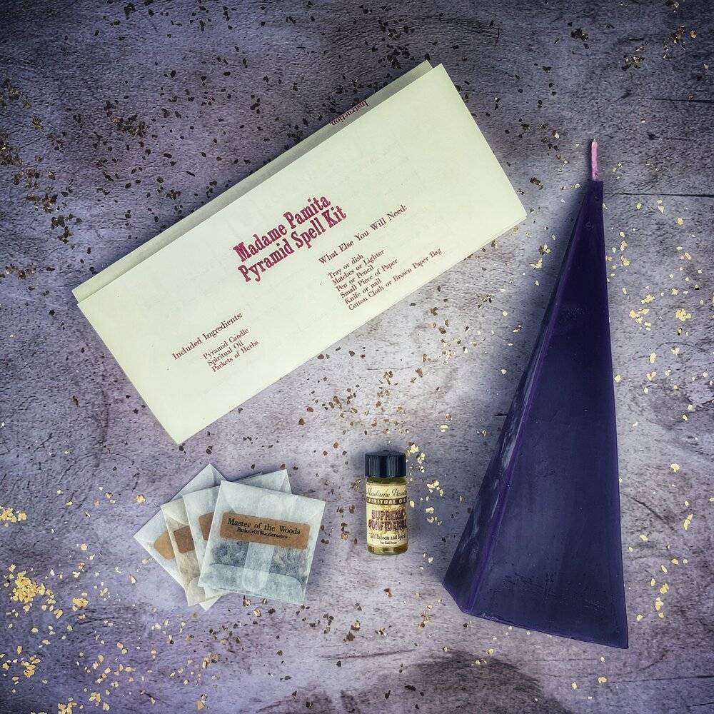 Pyramid of Power Candle Spell Kit – Thorn & Thimble
