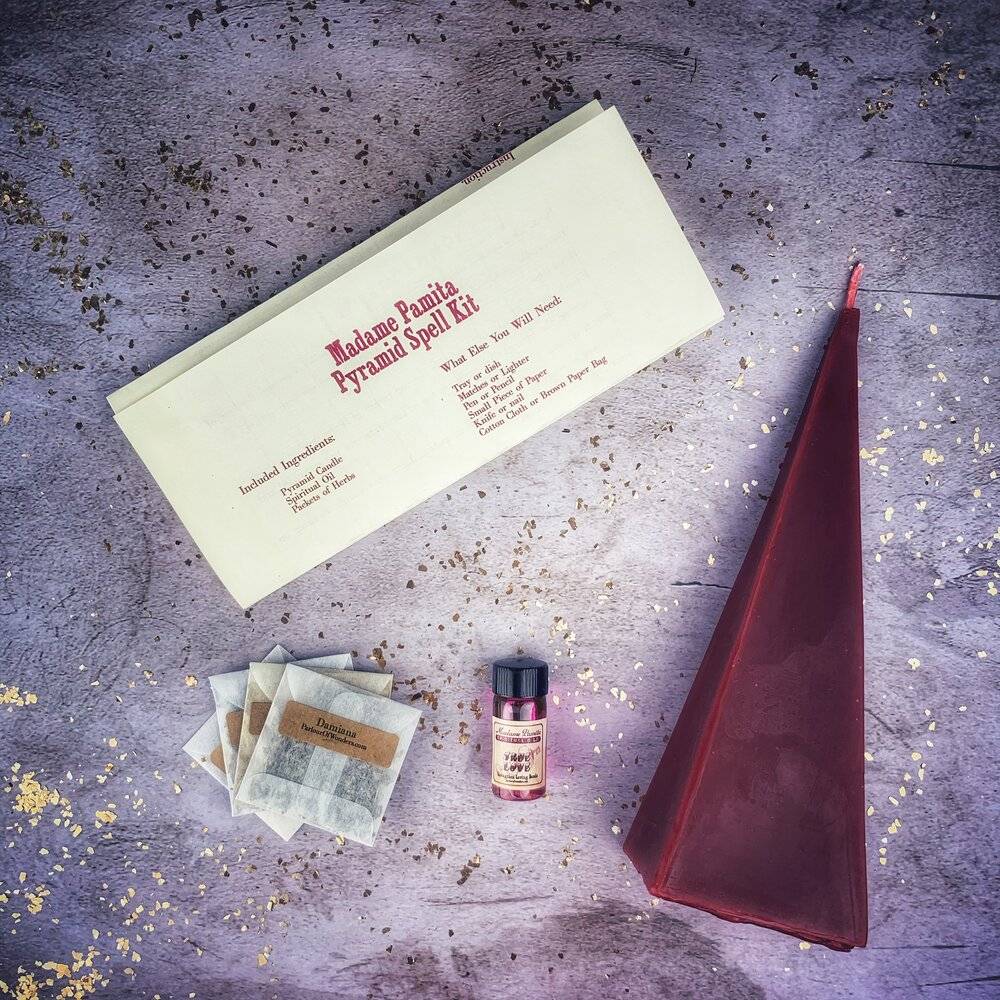 Pyramid of Power Candle Spell Kit – Thorn & Thimble