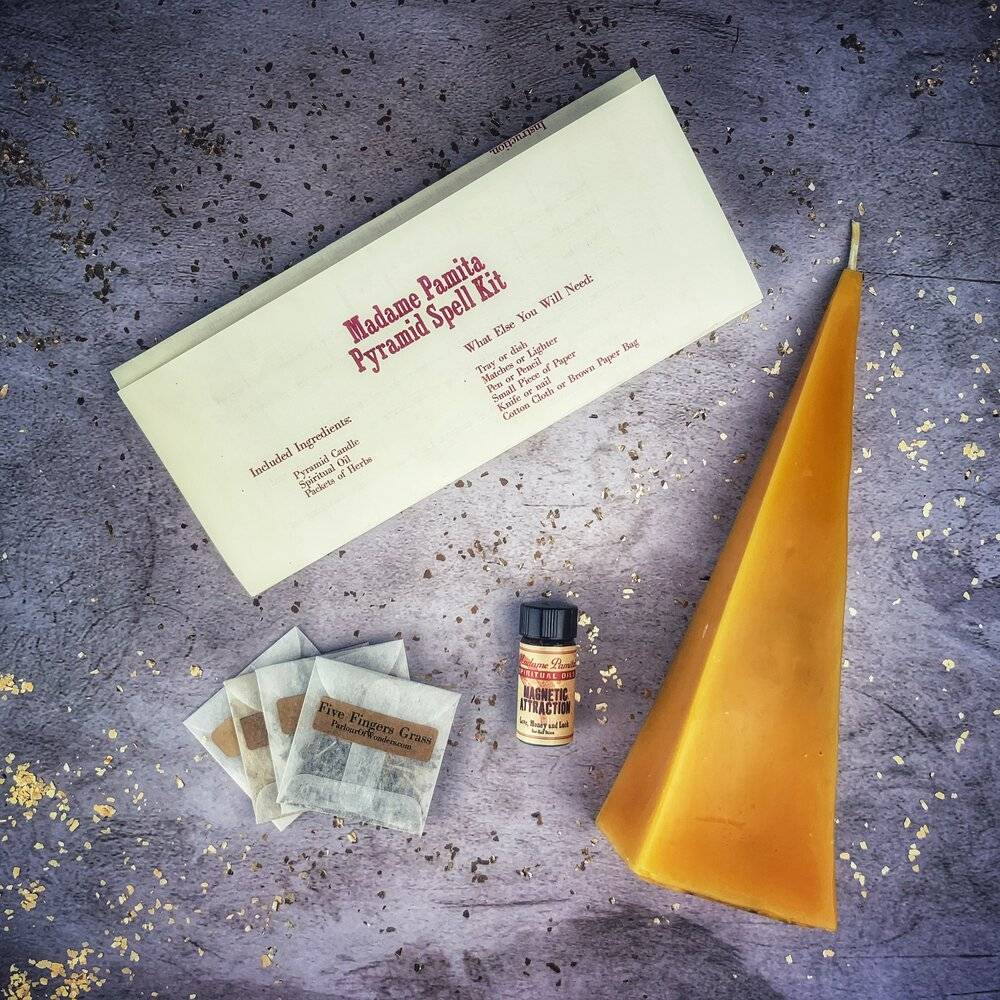 Pyramid of Power Candle Spell Kit – Thorn & Thimble
