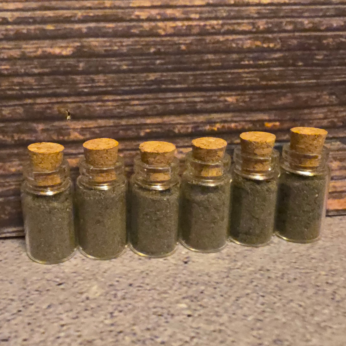 House Fire Ash & Grit Curio Vial – Thorn & Thimble