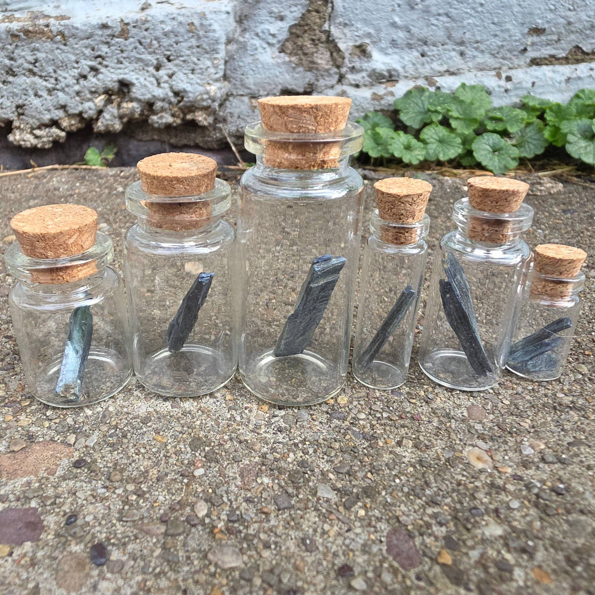 Vivianite “Corpse Crystal” Curio Vial – Thorn & Thimble