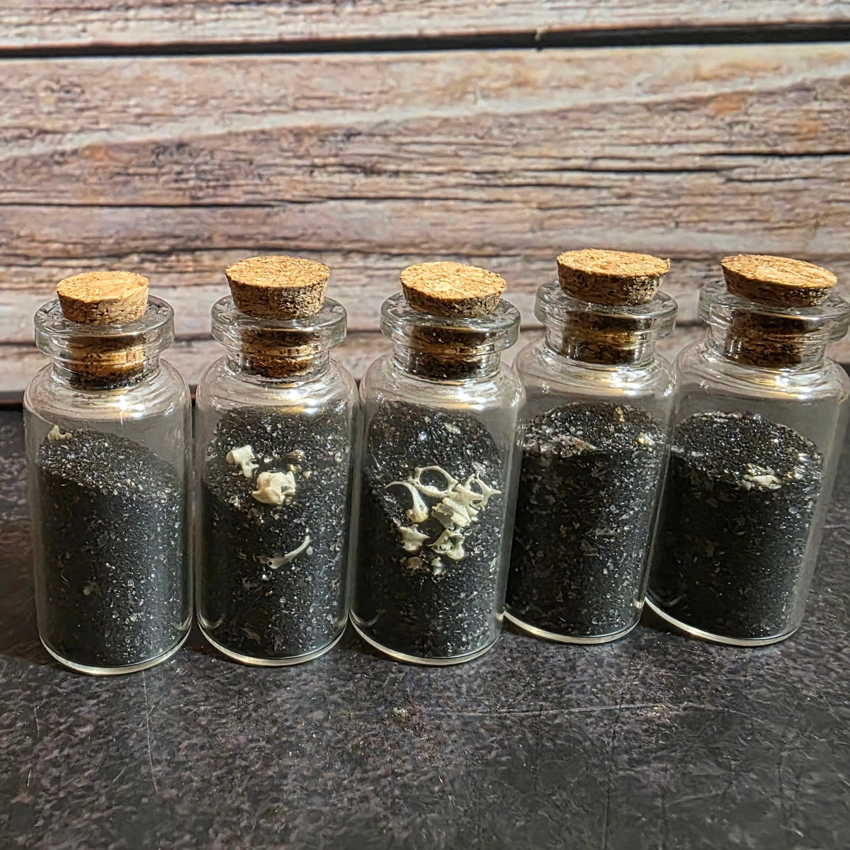 Gravedigger’s Fidget Bone Curio Vial – Thorn & Thimble