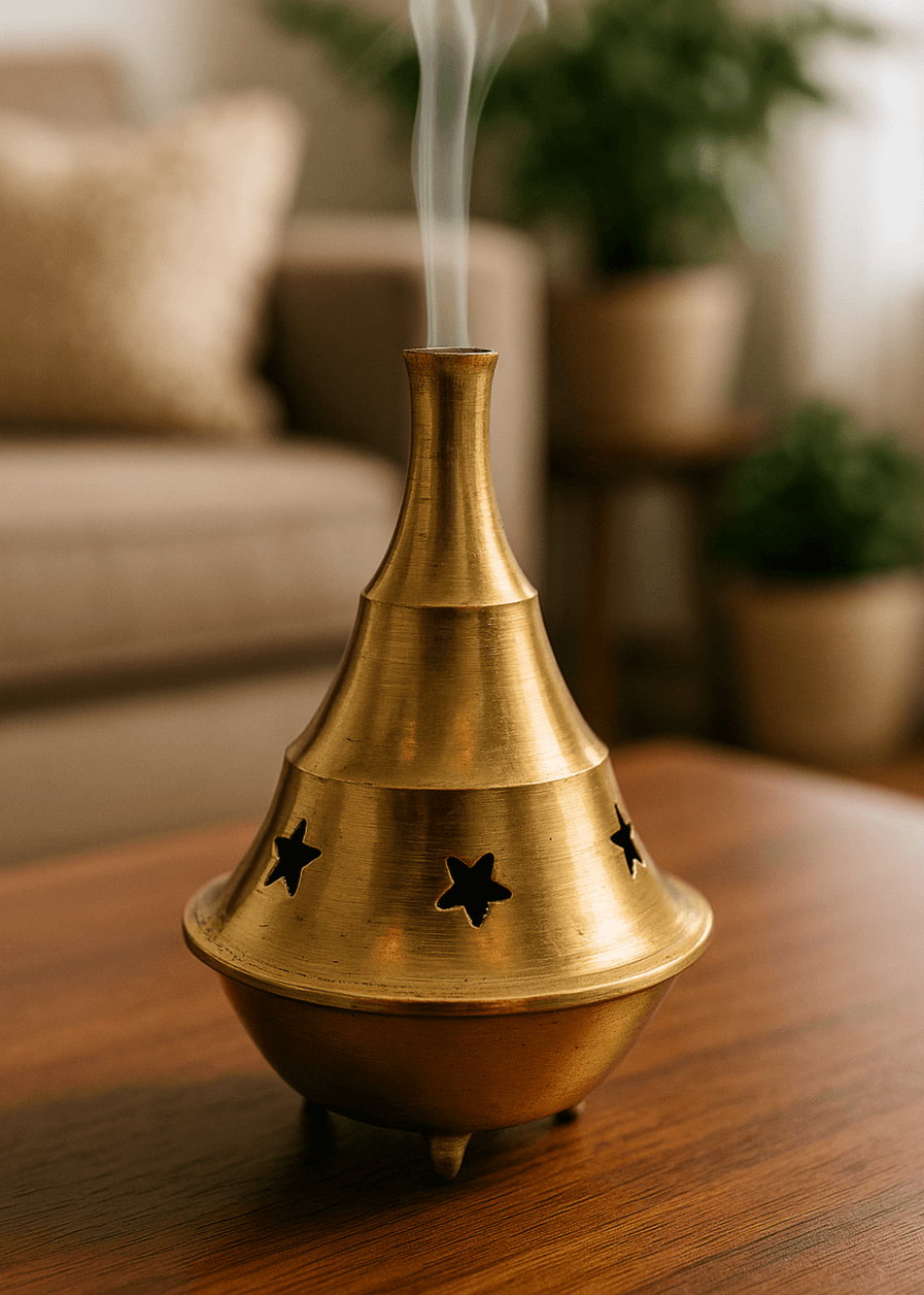 2-Inch Brass Cone Incense Burner – Thorn & Thimble