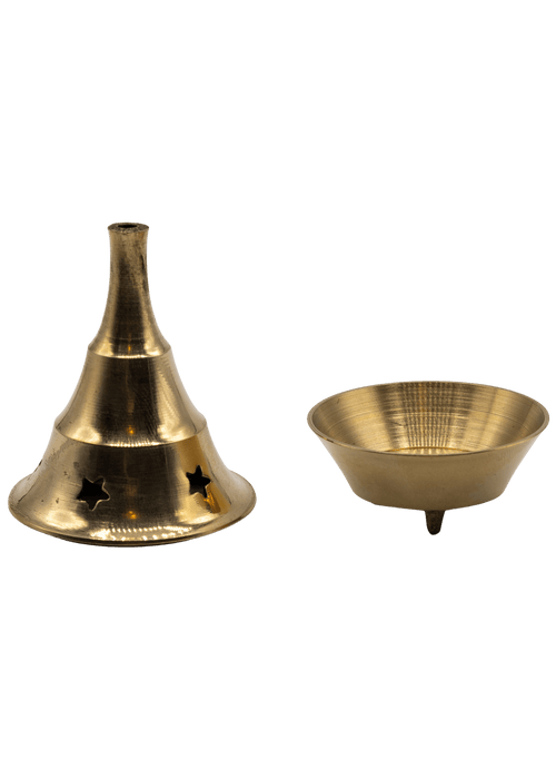 2-Inch Brass Cone Incense Burner – Thorn & Thimble