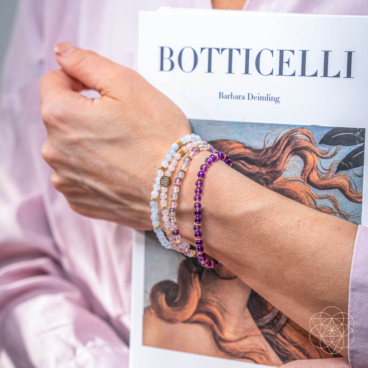 Calm & Positivity Bracelet Pack of 4