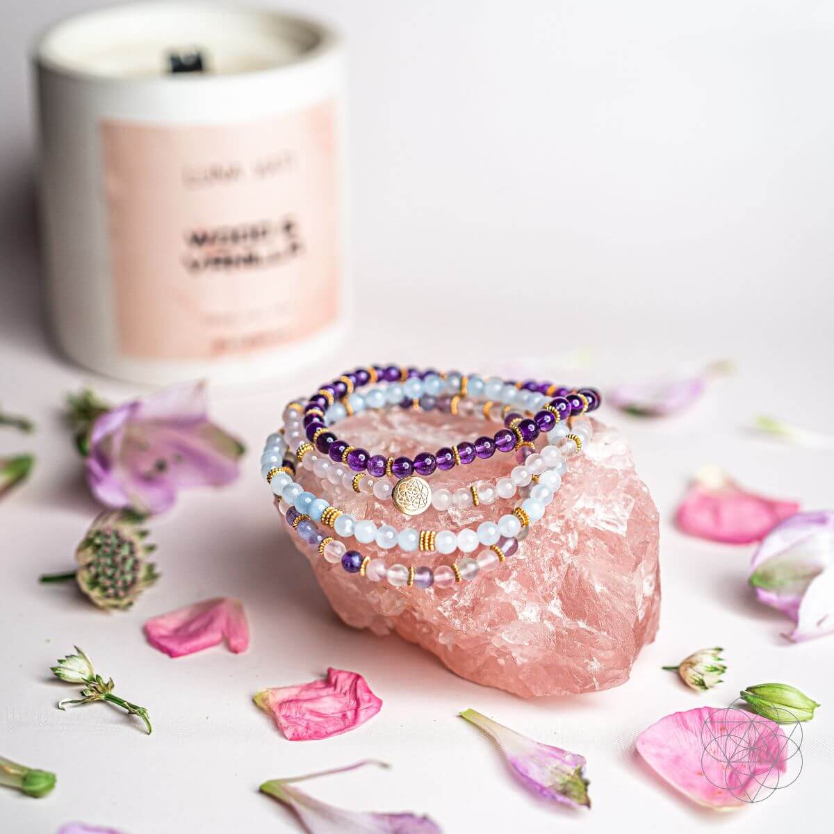 Calm & Positivity Bracelet Pack of 4