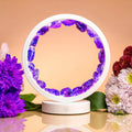 Amethyst Halo Meditation Lamp