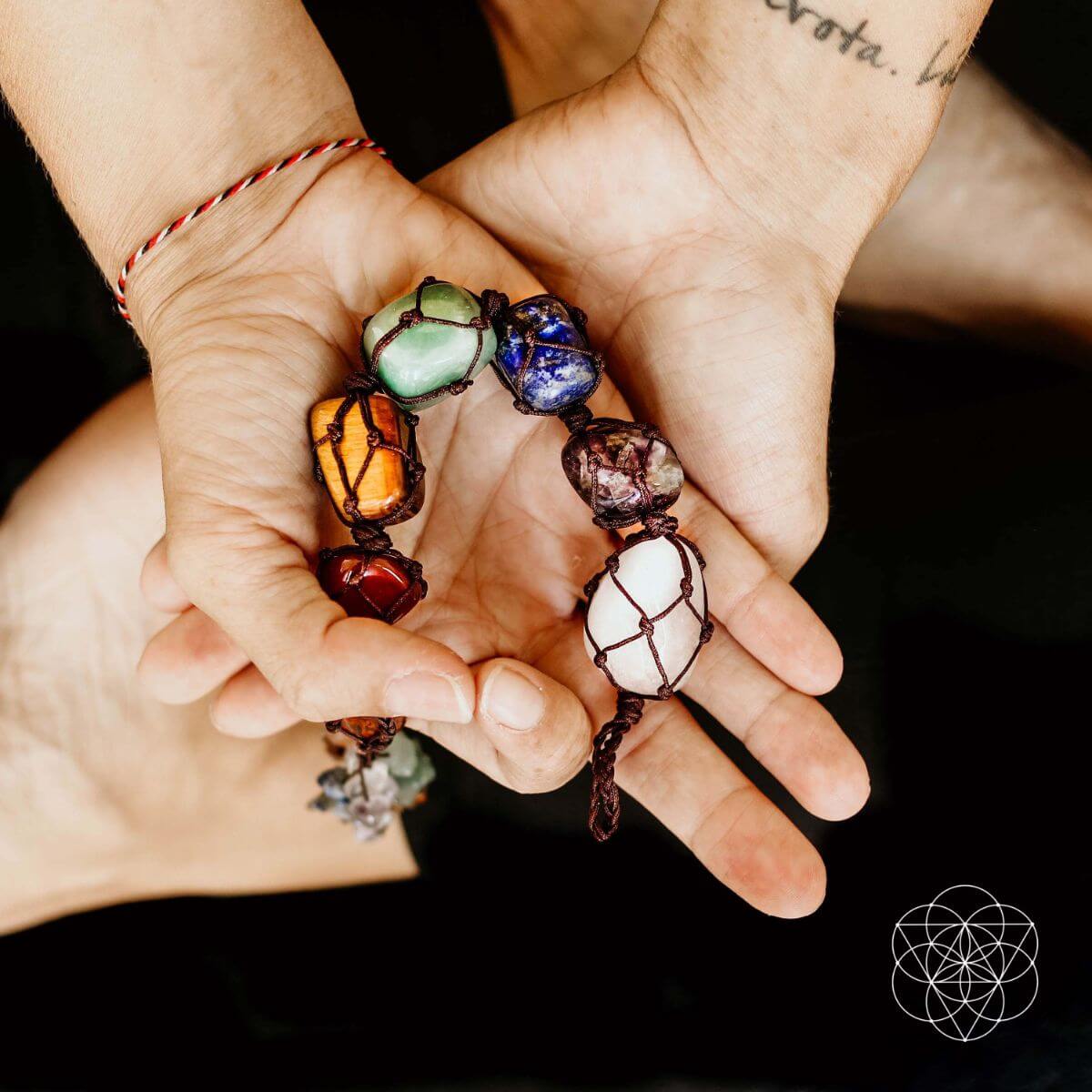 7 Chakra Crystal Tassel