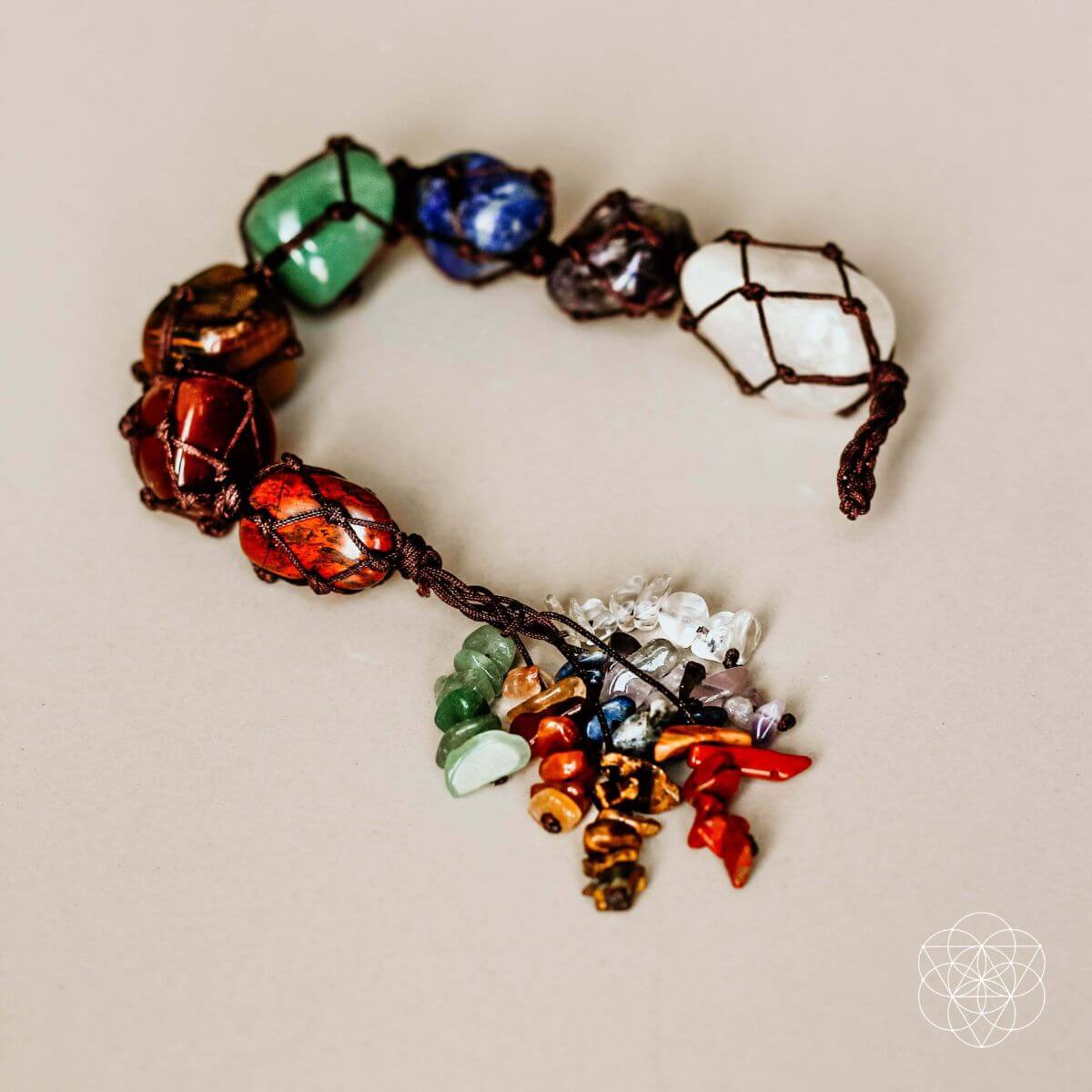 7 Chakra Crystal Tassel