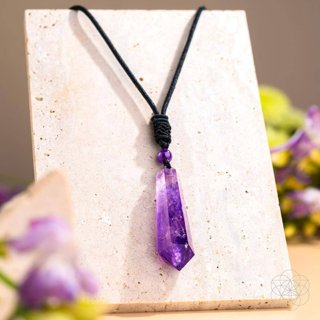 Amethyst Talisman of Calm & Clarity
