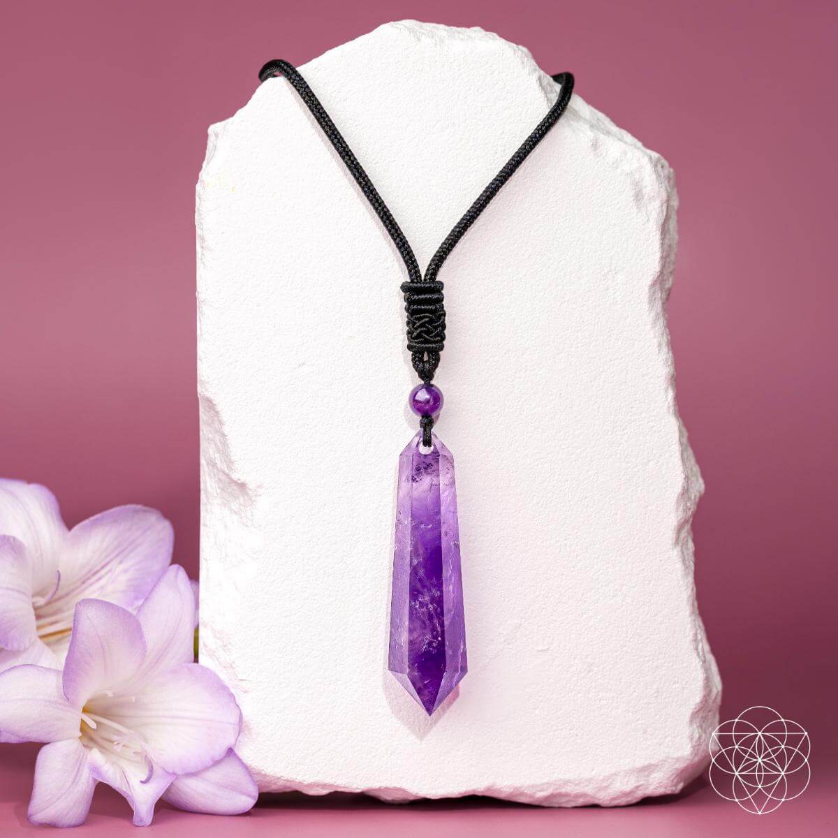 Amethyst Talisman of Calm & Clarity