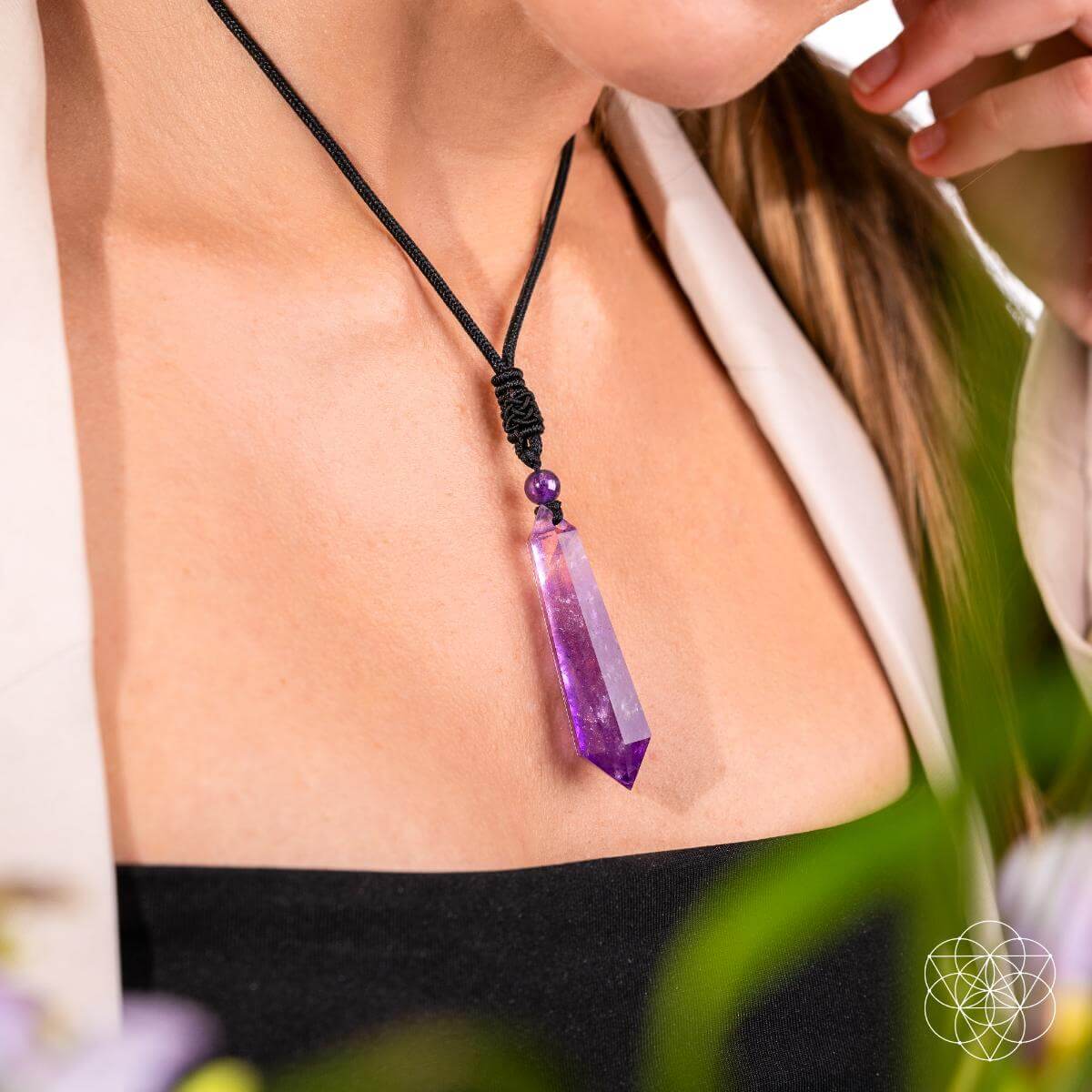Amethyst Talisman of Calm & Clarity