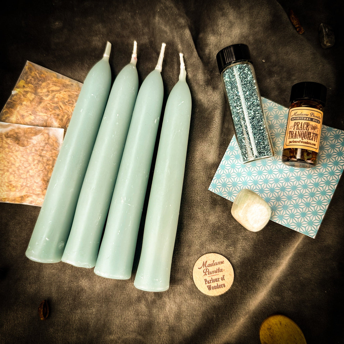 Tranquility Candle Spell Booster Pack – Thorn & Thimble