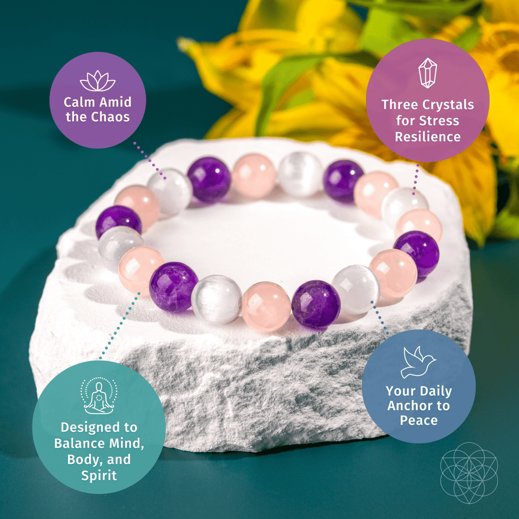 Trinity Bracelet of Calm & Clarity